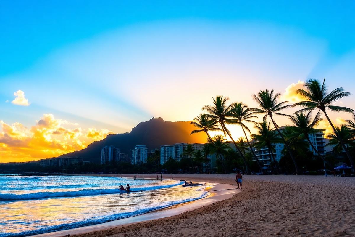Waikiki Beach, Honolulu
